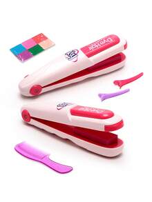 Hairdresser Toys, Dress Up Accessory Toys, DIY Hair Accessories Set, Girls Hairstyle Set, Hair Dye Stick, Hair Clips, Comb, Children Stylist Role Play, Hair Tools, Dye Beautifully Styled Game Design (Washable), Play House Princesses Ideal Birthday Gift, Holiday Gifts - Multicolor - View 7