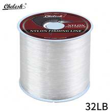 chelesh Línea de pesca monofilamento de nailon Chelesh de 100 m, alta resistencia, buen rendimiento de corte en el agua, múltiples resistencias disponibles, adecuada para pesca de mar, pesca de agua dulce, pesca de carpas, regalo de pesca, manualidades de joyería