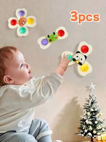3 szt. przyssawek spinnerów, spinnerów dla niemowląt, spinnerów, zabawek sensorycznych, wczesnej edukacji, zabawek do kąpieli, krzeseł do jadalni, zabawek, prezentów urodzinowych dla chłopca i dziewczynki, odpowiednich do codziennego użytku, zabawek, zabawek do kąpieli, krzeseł do jadalni, zabawek, prezentów urodzinowych dla chłopca i dziewczynki, odpowiednich do codziennego użytku niemowląt