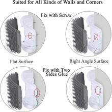 1 pieza Tabla rascadora para gatos, poste rascador para gatos, jaula de silicona para gatos, tipo colgante, resistente al desgaste, resistente a los arañazos, que no se pela fácilmente, ni se frota ni pica, silicona para afilar las garras