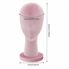 Female Mannequin Head, Mannequin Head, Mannequin Head For Displaying Wigs, Hats Light Pink