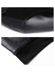 Giacca in ecopelle da uomo, giacca bomber da uomo, stile motociclista, vestibilità vintage, giacca in pelle da uomo, per motociclismo, attività all'aperto, per fidanzati, mariti, design professionale di giacche in pelle, giacca in pelle essenziale da uomo, regali di Natale, regali di Ognissanti, autunno/inverno, pile