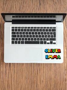 1 miếng dán tên tùy chỉnh, nhãn chữ cá nhân hóa, món quà lý tưởng dành cho anh ấy/cô ấy vào Ngày Valentine, Ngày của Mẹ, Ngày của Cha, Sinh nhật, Lễ tốt nghiệp, Kỷ niệm, Đám cưới, Cặp đôi - Phong cách 2 - Xem 7