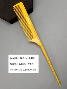 Cepillo de peluquería exclusivo de salón, peine con púas de estilo macaron multicolor, cepillo de cola de rata para peinar, esencial para el hogar y los viajes del estilista, cepillo de pelo, cepillo desenredante, cepillo de pelo, peines, barbero, herramientas para el cabello, productos para el cabello, cepillo para el cabello liso, cuidado del cabello, peine de cabello, peine de cabello, cepillo para cabello rizado, artículos para el cabello, cepillo desenredante, cepillo de bola, mini cepillo de pelo, productos para el cabello rizado, equipo de peluquería, Navidad, peluquería, peine de madera, artículos de viaje, peinado, peluquería