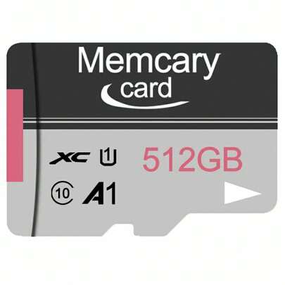 Memcarycard 正規品 マイクロSDカード 512GB microSDXC 対応 ドライブレコーダー対応 A1対応 R:100MB/s 512GBカード 1年保証