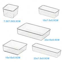 18PCS Transparent