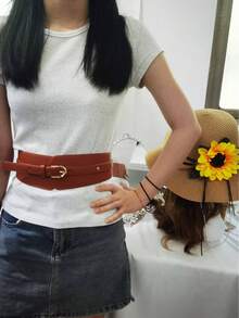 金属扣宽腰带 万圣节 夏季，学校 秋季，秋季，万圣节