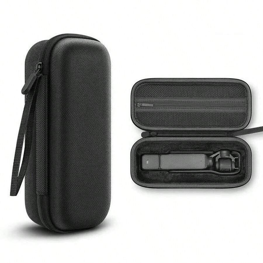 For Omso Pocket 3 PULUZ Mini Body Bag Portable EVA Storage Bag (Black) - Black - View 1