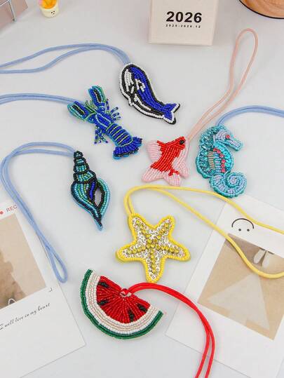 1 Pedaço de pingente de bolsa feito à mão com miçangas, pingente de bolsa com miçangas, chaveiro de lantejoulas, chaveiro de corda pendurado, patches de contas de strass feitos à mão 3D, cordão de bolsa de cristal, decoração pendurada, acessórios de carro para mulheres, miçangas, joias com miçangas incrustadas, brilho para festa.