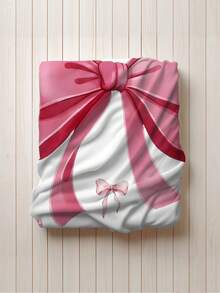 1pc Personalized Photo Blanket, Custom Text DIY Memorial Throw Blanket, Lightweight Blanket For Adults, Minky, Class Of 2026 - Multicolor - View 4