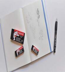 SAKURA SumoGrip Pencil With Comfort Grip - 09 Mm Ergonomic Mechanical Pencil - Clear