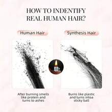Micro Loop Hair Extensions Real Human Hair Nature Color 12-22inch Straight Invisible Premium Human Hair 50pcs Micro Loop Hair Extensions - S18/613 - 查看 9
