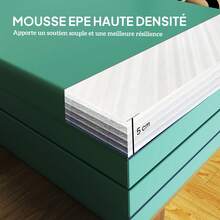 Tapis de gymnastique - Prune - Voir 3