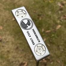 1 Silver Golf Putting Golf Club 32 33 34 35 36 Inches, Hooded Golf Club - Improves Ball Speed And Accuracy, Detachable Weight.