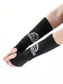 2件装排球护腕、健身配件和女士压缩紧身裤