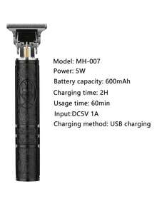 Electric Shaver Set, Beard Trimmer Set, Men's Grooming Kit. Haircut, Shave, Style And Trim. Suitable For Home, Car, Travel And Business Trip Use. Gift For Father And Husband