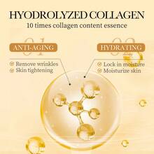 100g Collagen Anti-Wrinkle Cream, Moisturizing, Brightening, Nourishing, Firming Night Cream, Facial Moisturizer, Improves Skin Elasticity, Revitalizes Skin, Suitable For All Skin Types - Multicolor - View 9