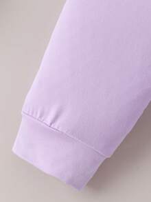 Baby Girl Casual Cute Deer & Butterfly Print Long Sleeve Top And Pants Set, Spring/Autumn