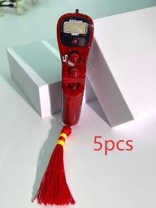 Prayer Beads With Red Tassel, Wooden Grain Rotating Bead LCD Digital Counter, Convenient For Prayer Counting, People Counting And Other Functions - Multicolor - View 16