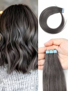 Mini Tape In Hair Extensions Human Hair Colored Invisible Tape In Human Hair Extensions Highlighted For Party Hair Accessories Human Hair Extensions Highlights Victoria Secret Wear And Go Glueless For Holiday Festival Halloween Christmas Essentials School Supplies Party Wedding,Daily ,For All People And Women Girl Bride