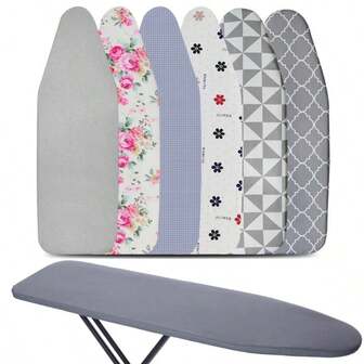 Adjustable Ironing Board Cover, Iron Board Cover With Padding, Non Stick Iron Board Replacement Cover
