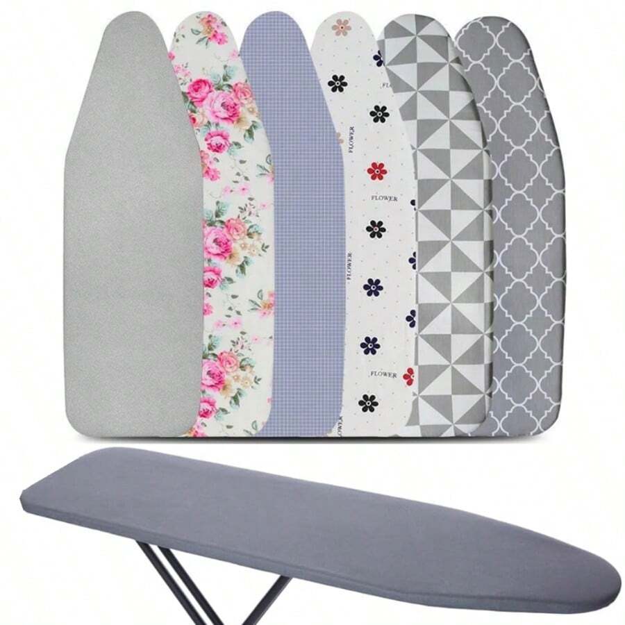 Funda ajustable para tabla de planchar, funda para tabla de planchar con acolchado, funda de repuesto antiadherente para tabla de planchar