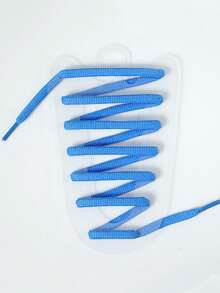 New Solid Color Versatile Sports Shoes, Outdoor Running Shoes With Replaceable Semi-Circular Shoelaces, Classic Versatile Polyester Unisex Shoe Laces - Multicolor - View 29