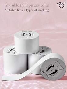 1/2片装女士隐形提拉胸贴，时尚胸部提拉胶带，适用于连衣裙或胸部塑形 - 彩色 - 查看 3