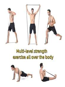 1pc Resistance Band, Pull-Up Assist Band - Exercise Band Set - Mobility Band, Lifting Straps, Elastic And Exercise Bands Set For Men And Women Fitness Training, Suitable For Stretching, Yoga, Pilates, Gym, Home Workout - Resistance Bands - View 6