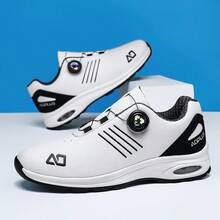 Men's 2025 New Casual Sports Shoes, Non-Slip Lightweight Running Sneakers - White - View 5