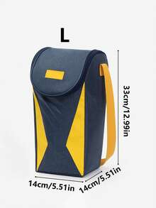 1pc Office Workers' Lunch Box Bags, Waterproof Hand-Held Insulation Bags, Student Insulation Bags, Insulated Ice Packs, Thickened Aluminum Foil With Rice Bags