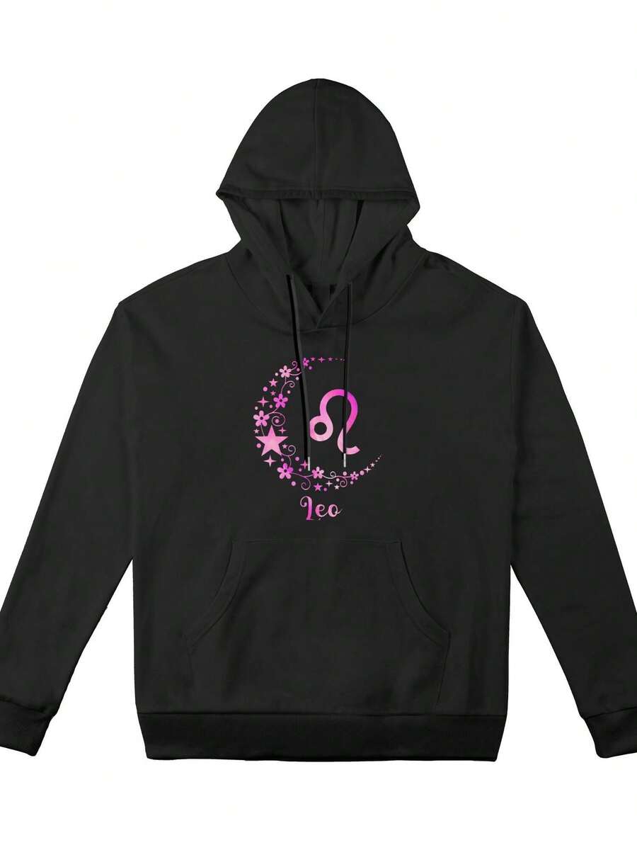 Plus Size Hoodie Leo Women Hoodies Long Sleeve Comfy Casual Pullover Sweatshirts Hoodies For Women Fashion Novelty Hoodies Hooded Pullover Sweatshirts With Pockets Sweatshirt For Women Birthday Gifts For Women