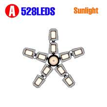 مصباح إضاءة نمو نباتات LED طيف كامل E27/E26 أحمر أزرق 6/8/10 شفرات مروحة قابلة للطي ألواح قابلة للتعديل قابلة للتشكيل AC100-277V داخلي إضاءة نمو زراعة ملء مصباح أشعة فوق بنفسجية وتحت الحمراء بيت محمي زراعة مائية صندوق نمو ضوء الشمس خضروات أزهار بونساي زراعة الطحالب والشتلات والنباتات الخضرية والفاكهة والبذور 288/432/528 مصباح ليد