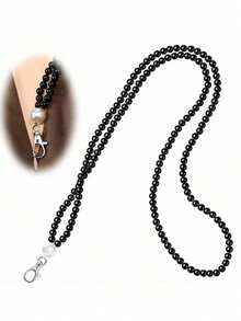 Zipper Handle Puller, Durable 2-In-1 Beaded Zipper Helper Tool For Women, Easy Dress Zip Assistance For Dresses, Skirts And Jumpsuits - White And Black Zipper Helper Pull For Long Dress Back Zipper Puller Helper Zipping Up Down Dress And Boot Yourself Beaded Clothing Assistant Aid Tool With Easy Zip Aid Puller By Yourself Sewing Craft Accessory, Quilting Tool, Art Supplies, Knitting Aid, Versatile For Zipper Repair And Opening - Multicolor - View 8