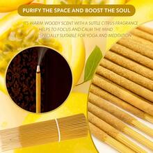 25/55/125 支白鼠尾草熏香棒，8.66 英寸，清新空气，适合瑜伽和冥想，净化心灵，消除负能量