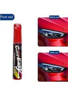 Random Style Car Paint Scratch Repair Pen, Simple Operation, Quick And Convenient Car Beauty Tool - Multicolor - View 18