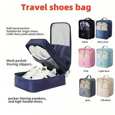 Portable Foldable Small Shoe Bag Organizer Bag, Multifunctional Beach & Travel Shoe Bag, Expandable Storage Bag, Carry-On Airplane Bag, Large Capacity Travel Bag, Birthday/Easter/Boyfriend/Girlfriend Gift, Surprise For Wife/Husband, Valentine's Day/Mother's Day/Father's Day/Christmas/New Year Gift