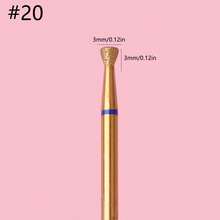 1 件装角质层清洁指甲钻头，钛合金俄罗斯指甲钻头，专业指甲下清洁器，用于去除角质层死皮