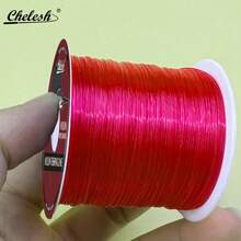 chelesh Línea de pesca monofilamento de nailon Chelesh de 100 m, alta resistencia, buen rendimiento de corte en el agua, múltiples resistencias disponibles, adecuada para pesca de mar, pesca de agua dulce, pesca de carpas, regalo de pesca, manualidades de joyería