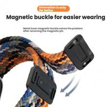 Compatível com Xiaomi Mi Band 10 9 8 Pulseira de Relógio de Náilon de Alta Qualidade, Respirável, Pulseira Esportiva para Relógio Inteligente, Acessórios Confortáveis e Duráveis