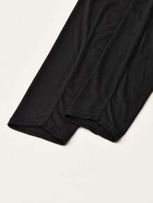 1 chiếc khăn quàng cổ nữ màu trơn, chất liệu viscose, cổ tròn, tay giả, có cổ áo, phụ kiện dài tay đa năng cho áo khoác màu trơn, áo cổ lọ. - Nhiều màu sắc - Tay áo raglan ngoại cỡ - Xem 10
