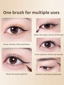 Ultra Fine Eyeliner Waterproof, Sweat-Resistant, Smudge-Proof, Smooth Liquid Eyeliner Pencil Suitable For Beginners,1Count