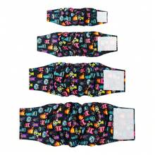 3PCS Male Dog Belly Band Wraps High Absorbency Male Dog Diapers Washable Belly Band For Male Dogs Incontinence And Puppy Training - Multicolor - View 10