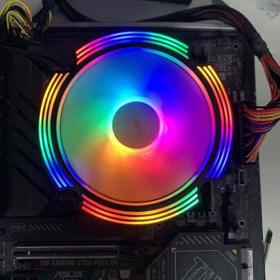 Dissipatore di calore CPU 4PIN PWM 4 tubi di calore Radiatore PC per AMD AM2 AM3 AM3+ AM4 AM5 FM1 FM2 FM2+