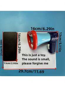 多通道搞笑变声器喇叭 - 恶作剧玩具和恶作剧，配有升级的手持放大器、创意音乐音效，非常适合圣诞节和生日礼物 - 彩色 - 查看 10