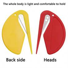 1 Plastic Mini Letter Opener, Envelope Opener, Paper Cutter, Rope Cutter, Rubber Band And Wire Cutter,Christmas,Christmas Paper Cutting,Christmas Packaging Cutting