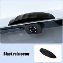 汽车后摄像头防雨罩 - 加厚加宽硅胶，无损安装，适用于所有车型，晴雨天气，完美礼物，汽车摄像头罩，防雨，时尚设计，耐用汽车配件 - 均碼 - 查看 13