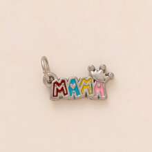 1 件不锈钢可爱猫爪心形四叶草猫头杯耳机吊坠，适合 DIY 创意项链、手链、耳环、包链、钥匙扣，镀 18K 金，防水防汗，适合日常使用，是送给妻子、母亲和女友的创意吊坠 - 彩色 - 查看 23