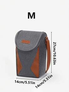 1pc Office Workers' Lunch Box Bags, Waterproof Hand-Held Insulation Bags, Student Insulation Bags, Insulated Ice Packs, Thickened Aluminum Foil With Rice Bags