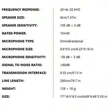 HP 8009 有线耳机，带麦克风，静音功能，3.5mm接口，适用于音乐/办公/呼叫中心/客服等场景，兼容台式机、笔记本电脑、手机、平板电脑，家用及游戏设备均可使用。 - 均碼 - 查看 10
